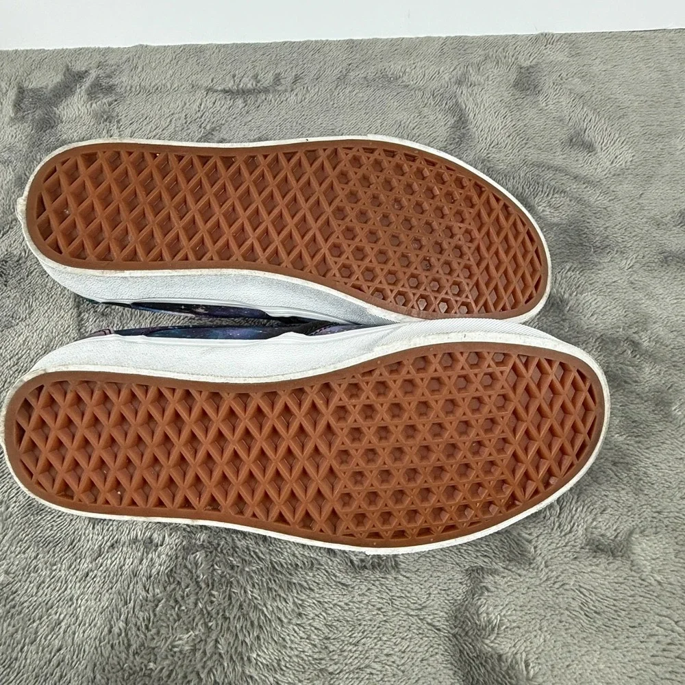 Vans Women's Asher 508731 Blue Casual Slip on Shoes Sneakers Size 7 - Picture 10 of 13